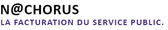 N@CHORUS
LA FACTURATION DU SERVICE PUBLIC